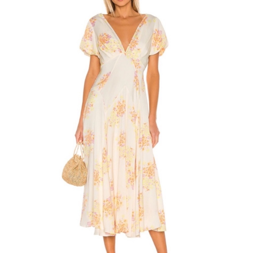 Free people Laura printed floral dress